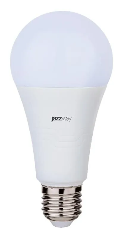 лампа светодиодная pled-sp 25вт a65 5000к холод. бел. e27 230в/50гц jazzway 5018082a от магазина Штепсель и батарейка.
