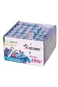 элемент питания алкалиновый aa/lr6 aaa/lr03 (уп.48шт) космос koclr620box от магазина Штепсель и батарейка.