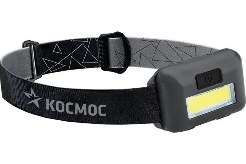 фонарь светодиодный налобный компактный 3вт cob космос koc-h101-cob от магазина Штепсель и батарейка.