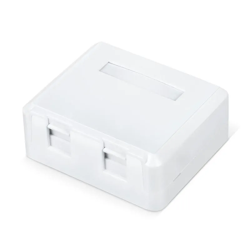 корпус настенной розетки wr-mb-2 для установки 2-х вставок типа keystone jack бел. wrline 505220 от магазина Штепсель и батарейка.