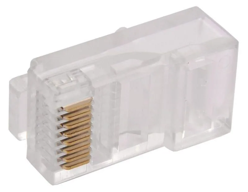 разъем rj45 utp для кабеля кат.5e itk cs3-1c5eu от магазина Штепсель и батарейка.