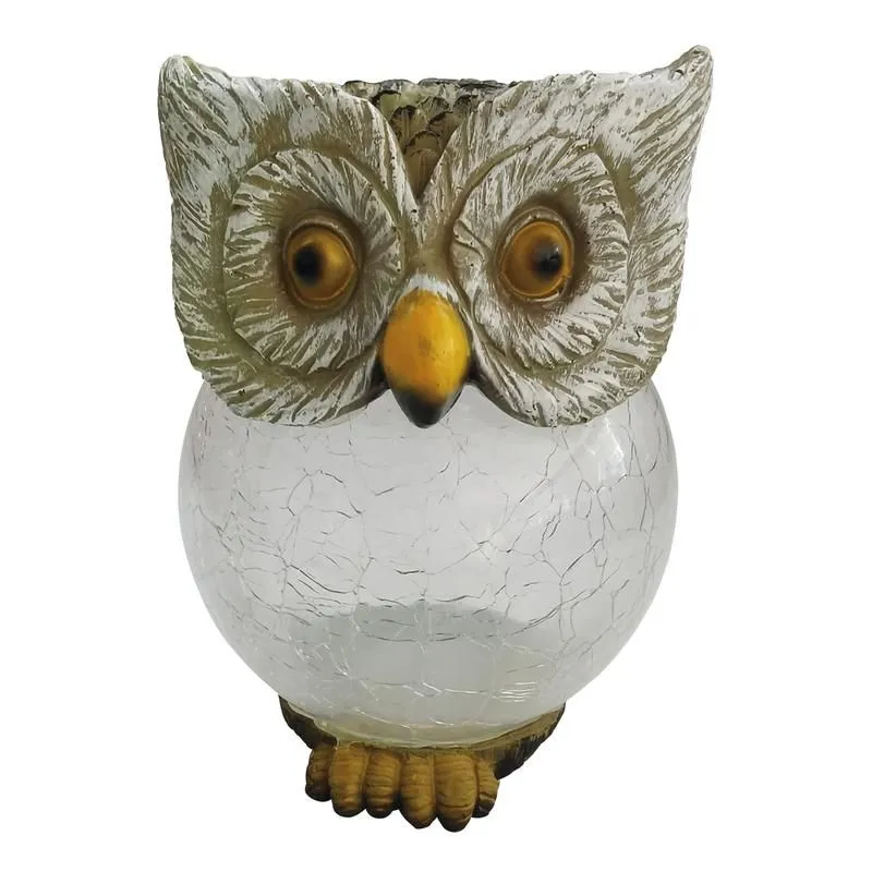 светильник садовый usl-s-813/gt160 owl на солнечной батарее 1 led 4000к 1хаа ni-mh аккум. в/к ip44 uniel ul-00007867 от магазина Штепсель и батарейка.