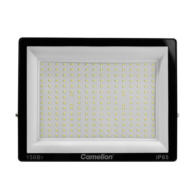 прожектор lfl-15003 c02 (led smd 150вт 15000лм 230в 6500к 300х252х34) черн. camelion 16329 от магазина Штепсель и батарейка.