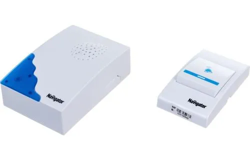 звонок беспроводной ndb-a-dc01-1v1-wh navigator 61267 от магазина Штепсель и батарейка.
