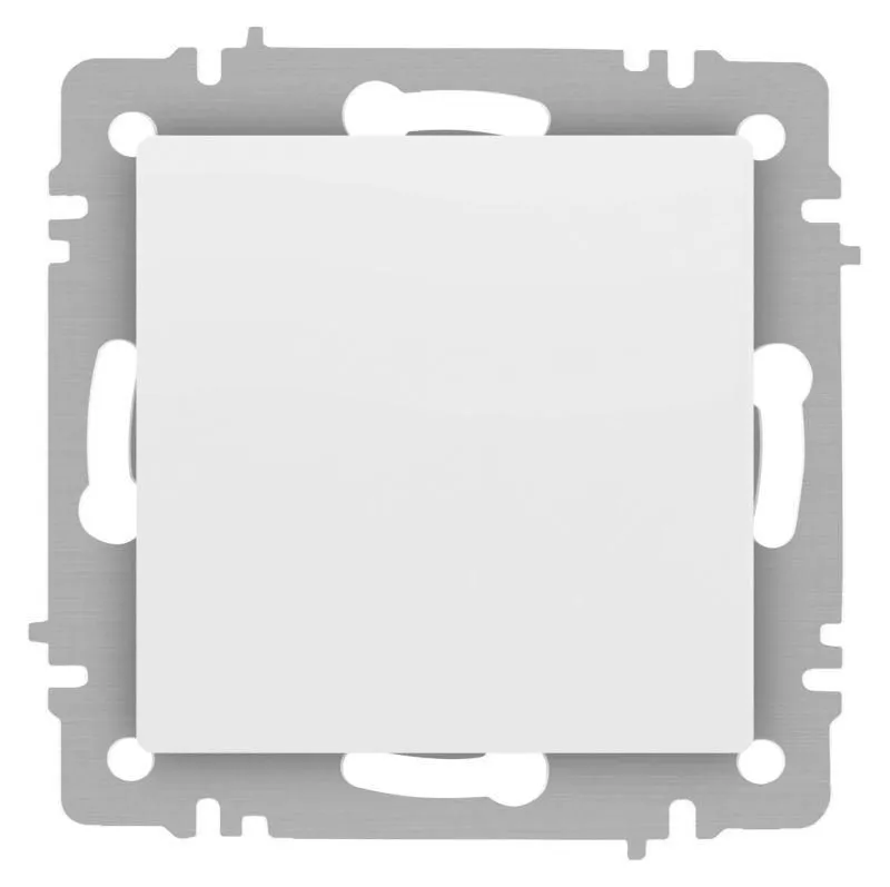 выключатель accent 6-101-01м 10а-250в ip20 су al/cu бел. матов. intro б0063468 от магазина Штепсель и батарейка.