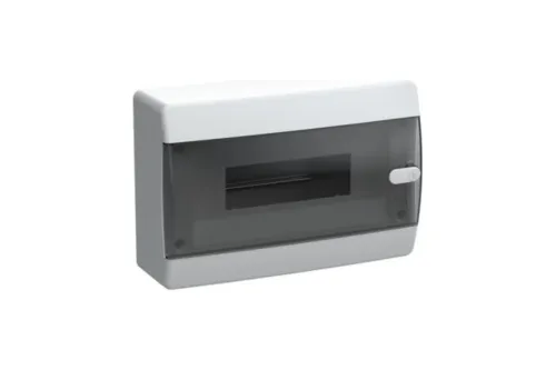 union compact корпус пластиковый щрн-п-12 ip41 черная прозрачная дверь iek от магазина Штепсель и батарейка.