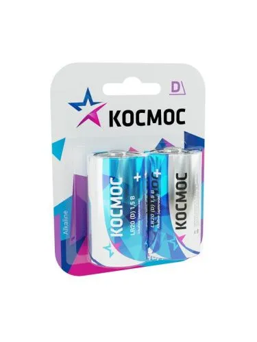 элемент питания алкалиновый d/lr20 максимум bp2 (блист.2шт) космос koclr20max2bl от магазина Штепсель и батарейка.
