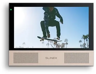 видеодомофон sonik 7 бел./серебр. slinex 00089200 от магазина Штепсель и батарейка.
