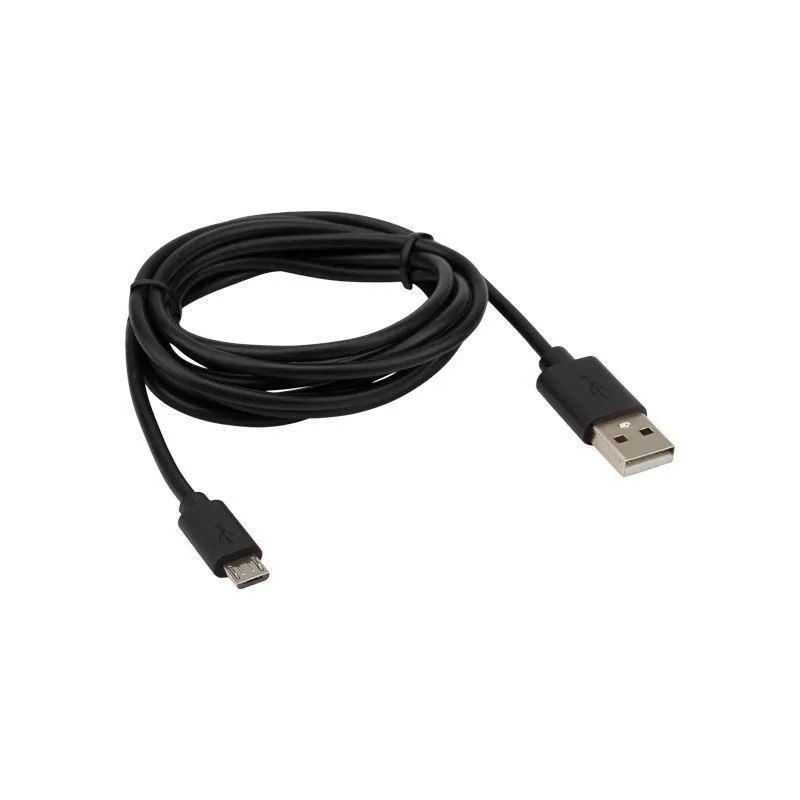 шнур micro usb (male) - usb-a (male) 1.8м черн. rexant 18-1164-2 от магазина Штепсель и батарейка.