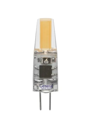 лампа светодиодная glden-g4-3вт-c-220-4500 (силикон сов) general 651900 от магазина Штепсель и батарейка.