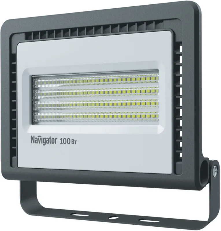 прожектор светодиодный 14 150 nfl-01-100-6.5k-led 100вт 6500к ip65 8100лм черн. navigator 14150 от магазина Штепсель и батарейка.