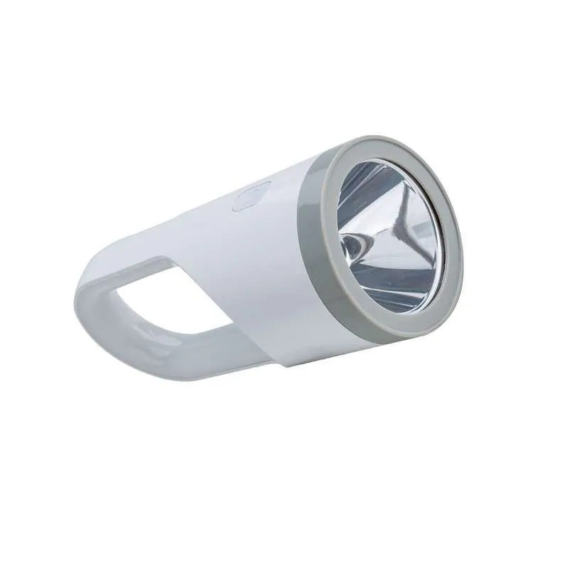 фонарь аккумуляторный led 5вт + led 19вт аккум. 3.7в 10.8а.ч usb-шнур космос kosaccu9105w_pearl от магазина Штепсель и батарейка.