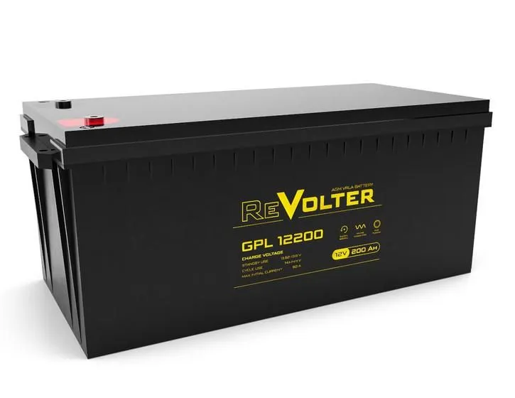 аккумулятор 12в 200а.ч gpl 12200 revolter 4614040030034 от магазина Штепсель и батарейка.