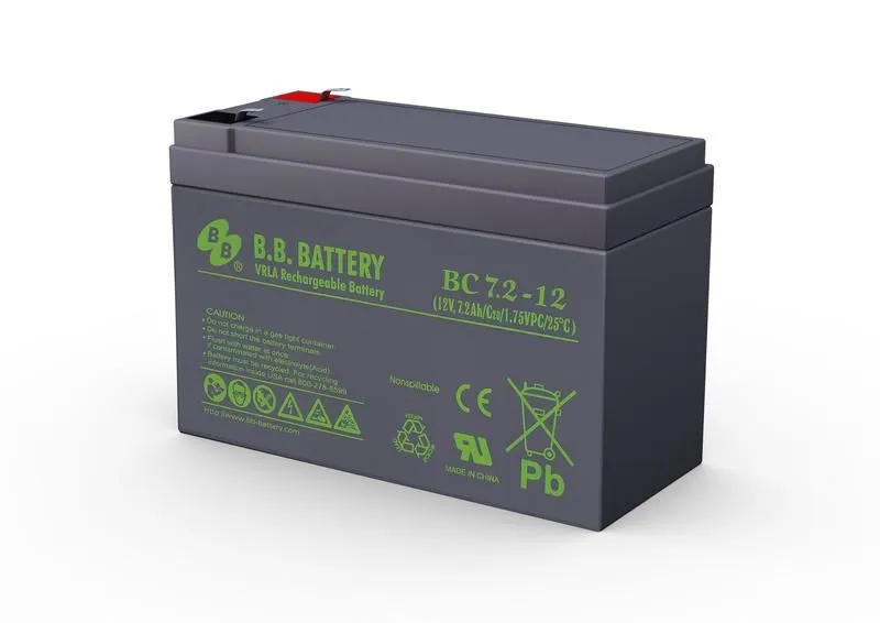 аккумулятор 12в 7.2а.ч bc 7.2-12 b.b. battery от магазина Штепсель и батарейка.