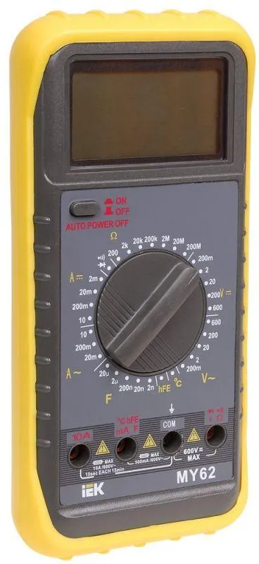 мультиметр цифровой professional my62i iek tmd-5s-062 от магазина Штепсель и батарейка.