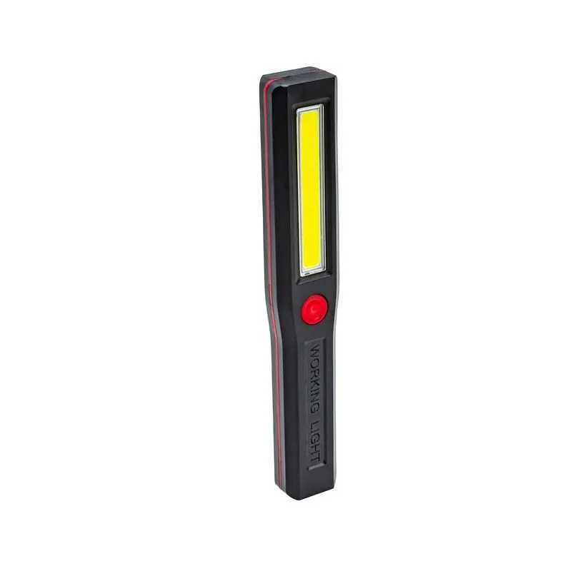 фонарь 3вт cob led крючок магнит питание 3хaaa космос kocau6001cob от магазина Штепсель и батарейка.