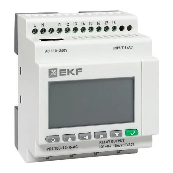 реле программируемое pro-relay prl100-12-r-ac ekf prl100-12-r-ac от магазина Штепсель и батарейка.