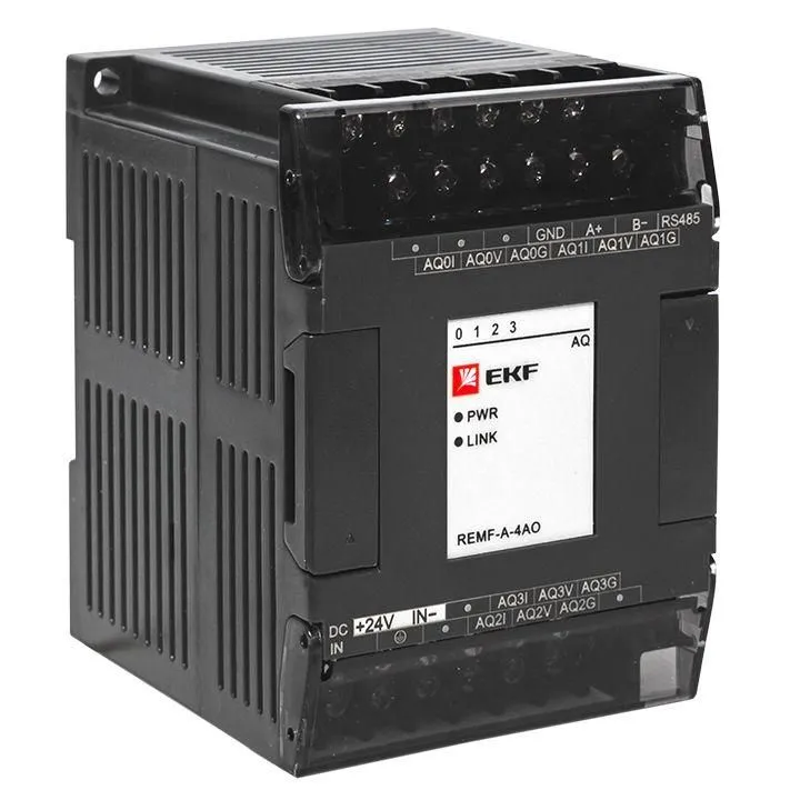 модуль аналогового вывода remf 4 pro-logic (без поверки) ekf remf-a-4ao от магазина Штепсель и батарейка.