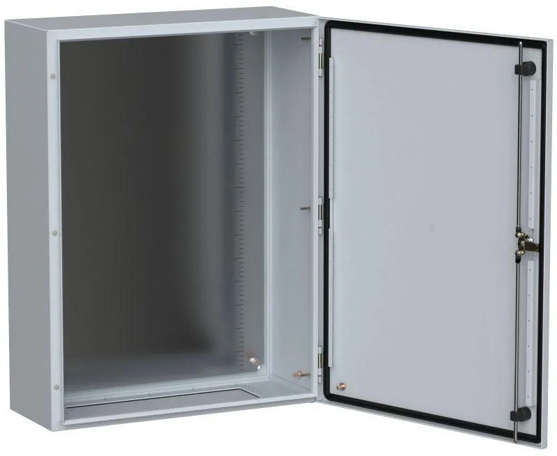 корпус металлический щмп-80.60.30 ухл1 ip66 titan 5 iek ti5-10-n-080-060-030-66 от магазина Штепсель и батарейка.