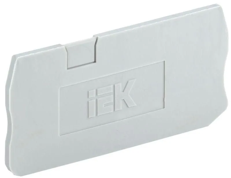 заглушка для кпи 3в-1.5/2.5 3 вывода сер. iek yzn11d-3-zgl-002-k03 от магазина Штепсель и батарейка.