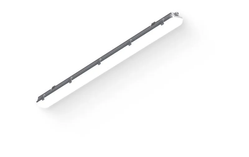 светильник светодиодный slim 32 4000к ip65 1262х124х85 cri80 milky ii подвесной/накладной сер. csvt цб-00010703 от магазина Штепсель и батарейка.