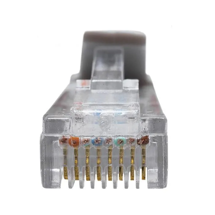 патч-корд u/utp кат.5e 4х2х26awg (7х0.16мм) cu lszh сер. 2м suprlan 10-0143 от магазина Штепсель и батарейка.