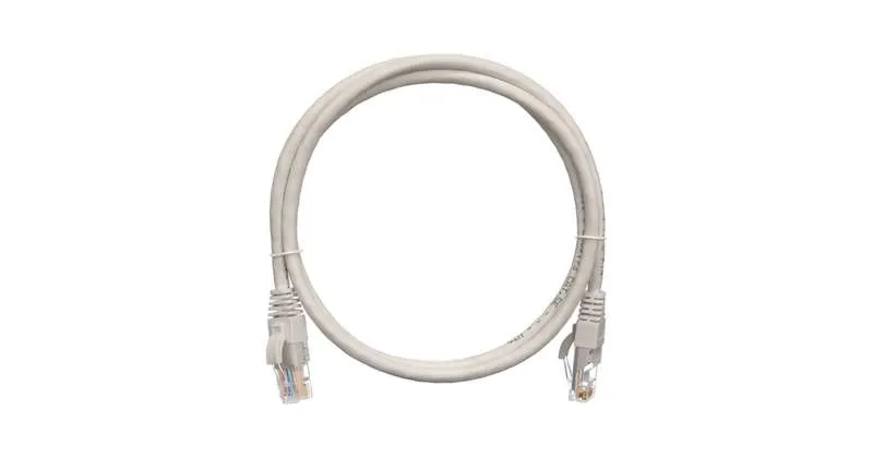 патч-корд кат.5e (класс d) u/utp 4 пары 24 awg (7х0.205мм) 100мгц 2хrj45 (8p8c) bc чистая медь lszh нг(а)-hfltx 1.5м сер. nikomax nmc-pc4ud55b-015-c-gy от магазина Штепсель и батарейка.