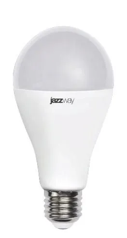 лампа светодиодная pled-sp 30вт a65 5000к холод. бел. e27 230/50 jazzway 5019720 от магазина Штепсель и батарейка.