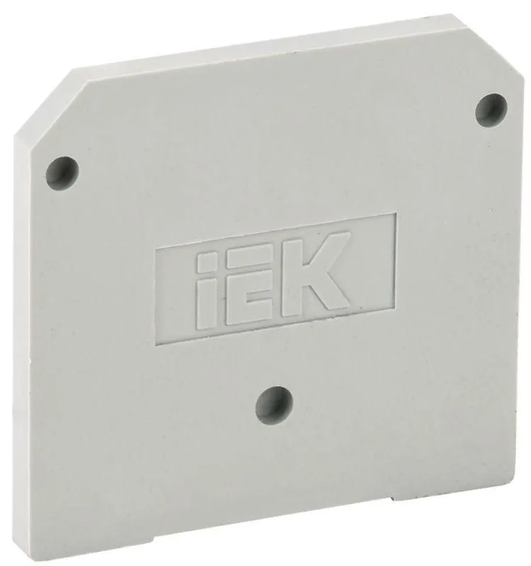 заглушка для зни-35кв.мм (jxb125а) сер. iek yzn10d-zgl-035-k03 от магазина Штепсель и батарейка.