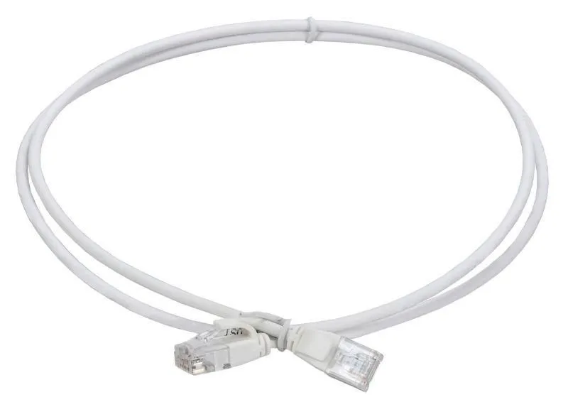патч-корд кат.5e utp lszh 1.5м slim колпачок с язычком бел. itk pc08-c5eul-1m5-sl-wt от магазина Штепсель и батарейка.