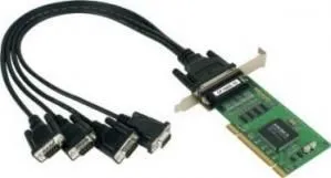 плата мультипортовая для шины universal pci (с поддержкой pci и pci-x) cp-104ul-db9m moxa ут0030040 от магазина Штепсель и батарейка.