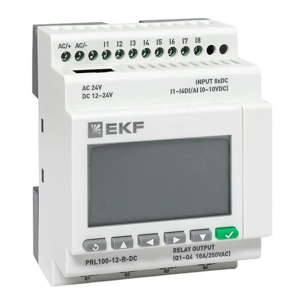 реле программируемое pro-relay prl100-12-r-dc ekf prl100-12-r-dc от магазина Штепсель и батарейка.