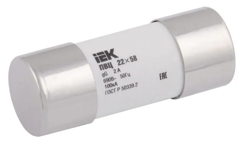 вставка плавкая цилиндрическая пвц 22х58 gg 20а iek cfl22-020 от магазина Штепсель и батарейка.