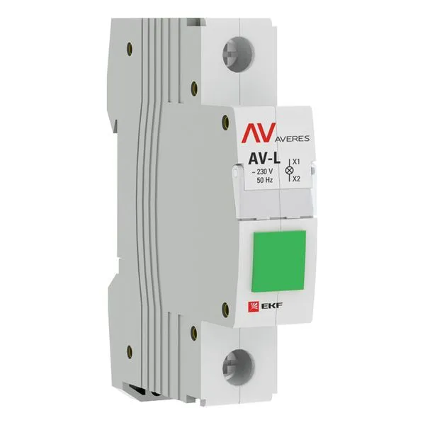 лампа сигнальная av-l зел. ekf av-l-green-averes от магазина Штепсель и батарейка.