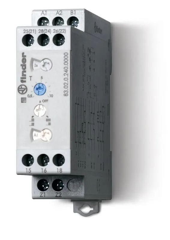 таймер мультифункциональный 240в ac/dc 2co 12а 0.05с…10дн. finder 830202400000 от магазина Штепсель и батарейка.