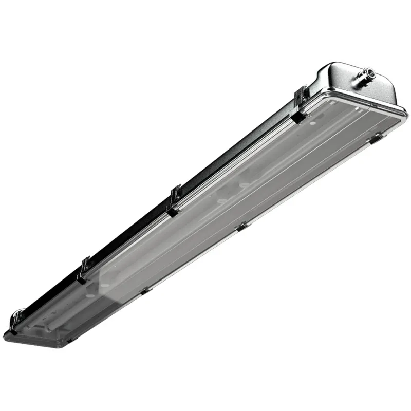 светильник inox 236 hf 2х36вт g13 ip65 потолочный ст 1077000090 от магазина Штепсель и батарейка.
