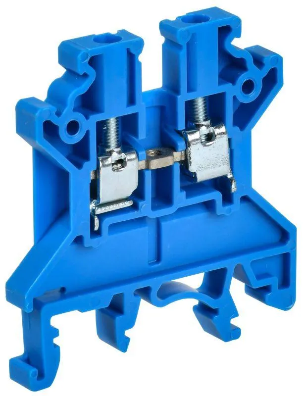 колодка клеммная cts armafix 2.5кв.мм син. iek yct10-00-k07-002 от магазина Штепсель и батарейка.