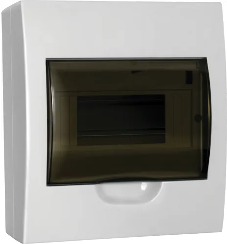 корпус щрн-п-8 krepta 3 ip41 навесной пластик. бел. iek mkp12-n-08-40-20 от магазина Штепсель и батарейка.