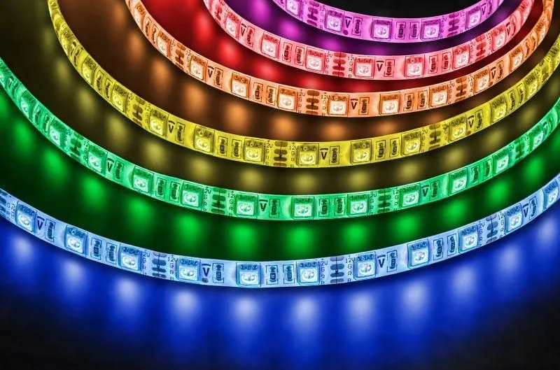 лента светодиодная 71 447 nls-5050rgb60-14.4-ip65-12v-pro r5 14.4вт/м (уп.5м) navigator 71447 от магазина Штепсель и батарейка.