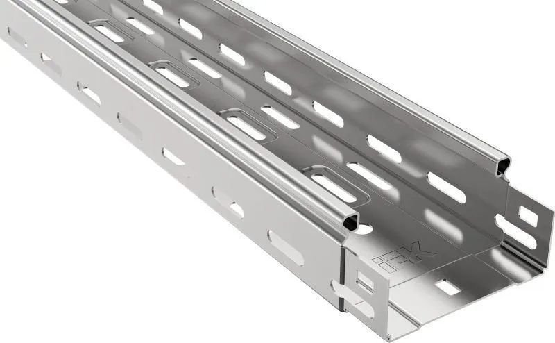 лоток листовой перфорированный 100х50 l3000 сталь 0.7мм iek clp10-050-100-3 от магазина Штепсель и батарейка.