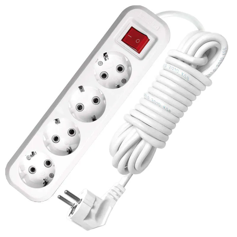 удлинитель 4х7м с заземл. 10а ip20 s-304 пвс 3х1 с выкл. universal 9631992 от магазина Штепсель и батарейка.