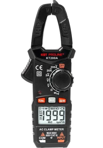 клещи токовые цифровые kt 200a "proline" квт 79129 от магазина Штепсель и батарейка.