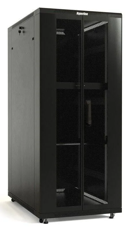 шкаф напольный ttb-4268-dd-ral9004 2055х600х800 hyperline 392683 от магазина Штепсель и батарейка.