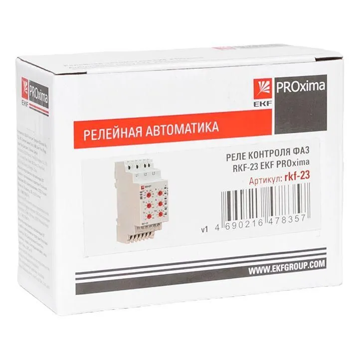 реле контроля фаз rkf-23 ekf rkf-23 от магазина Штепсель и батарейка.