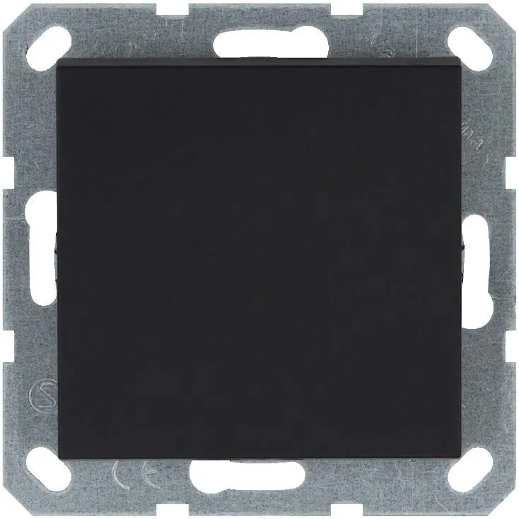кнопка звонка 1-кл. 10а ip20 механизм черн. матов. soft touch jasmart g3010pb от магазина Штепсель и батарейка.