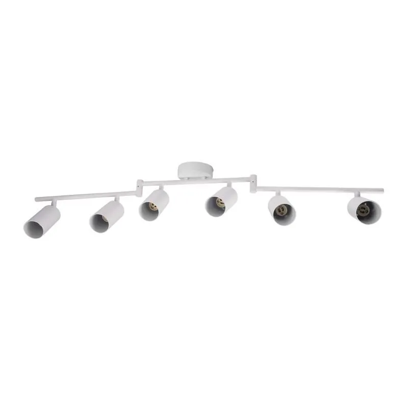 светильник pcl-0606 6xgu10 ip20 230в wh настен./потолочн. декор. под лампу jazzway 5066786 от магазина Штепсель и батарейка.