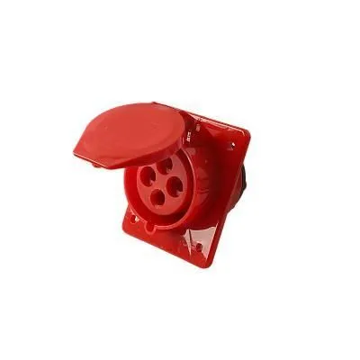 розетка стационарная сп ppc 414 16а 4п 3р+ре 380в ip44 pro jazzway 5072954 от магазина Штепсель и батарейка.