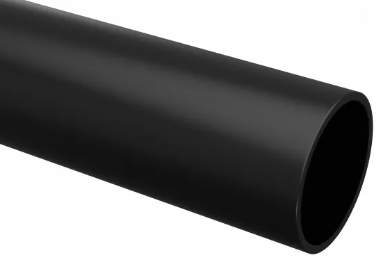 труба гладкая пвх жесткая d25мм черн. (дл.3м) plast ekf trg-25b-3m от магазина Штепсель и батарейка.