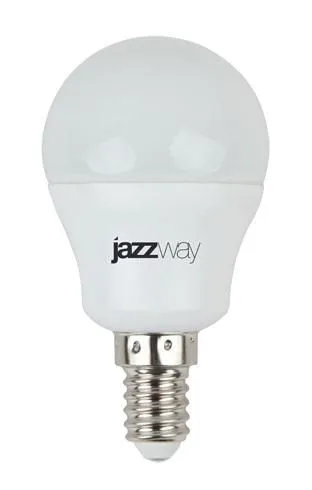лампа светодиодная pled-sp 7вт g45 шар 3000к тепл. бел. e14 540лм 230в jazzway 1027856-2 от магазина Штепсель и батарейка.