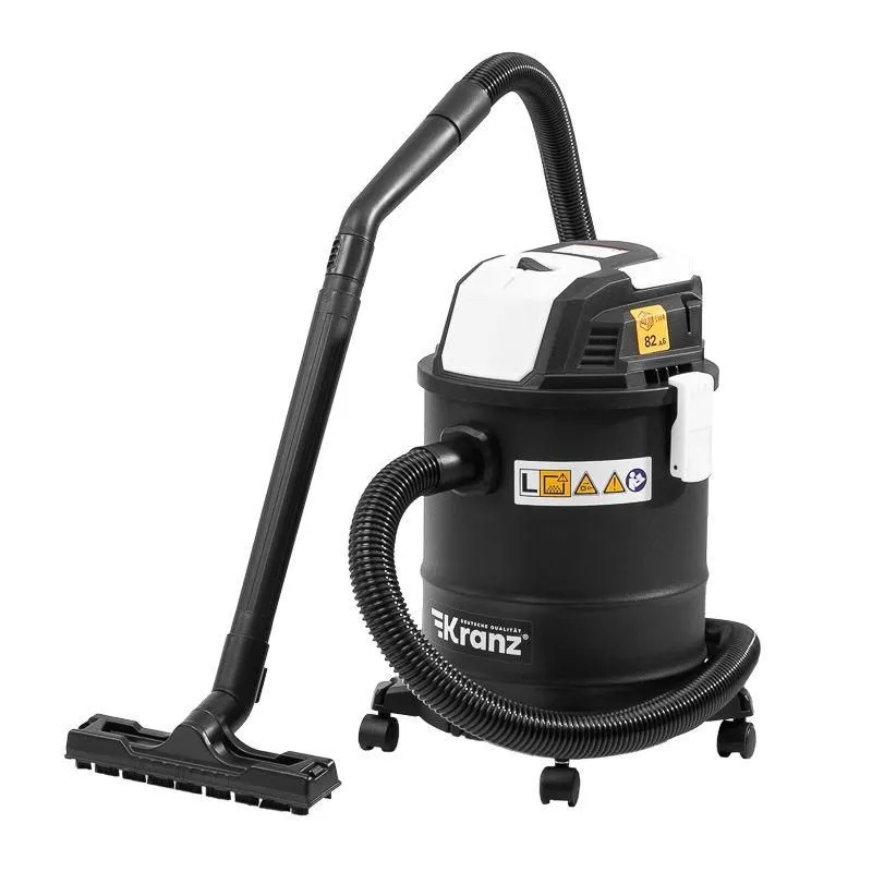 пылесос строительный kr15 1200вт 15л 4м kranz kr-16-1115 от магазина Штепсель и батарейка.